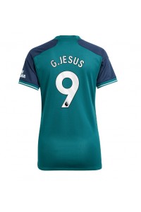 Fotbalové Dres Arsenal Gabriel Jesus #9 Dámské Třetí Oblečení 2023-24 Krátký Rukáv